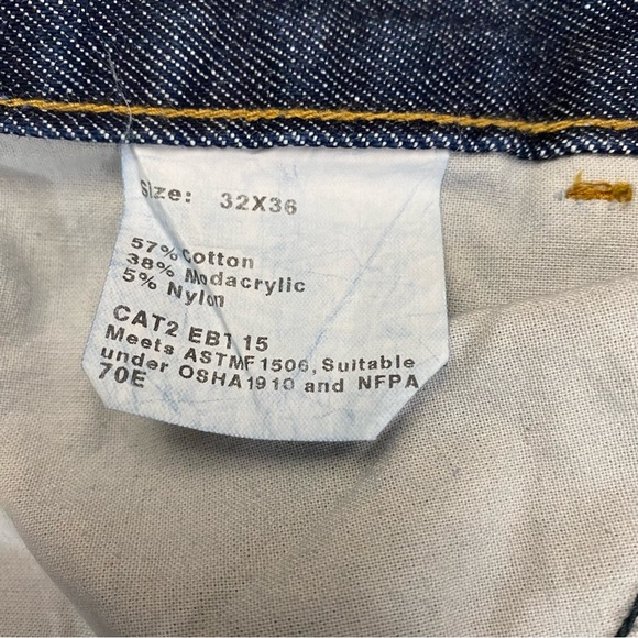 Drifire Cat 2 Flame Resistant Jeans Size 32 x 36 - Picture 11 of 12